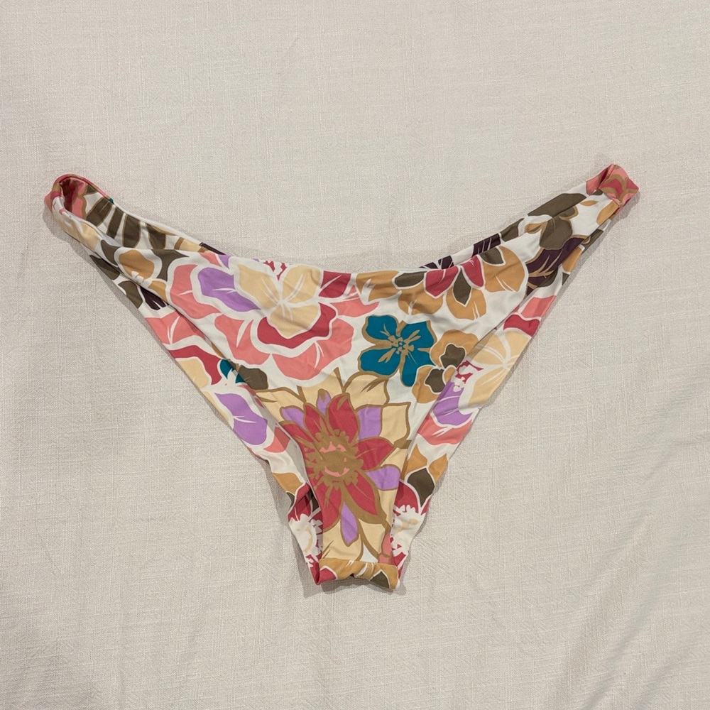 NWOT O'Neill Multicolor Floral Bikini Bottom
